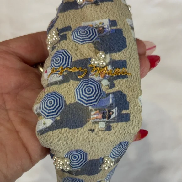 Lele Sadoughi x Gray Malin Miami Greta Headband Lele Sadoughi X Gray Malin Greta Miami Headband NWT main image 4